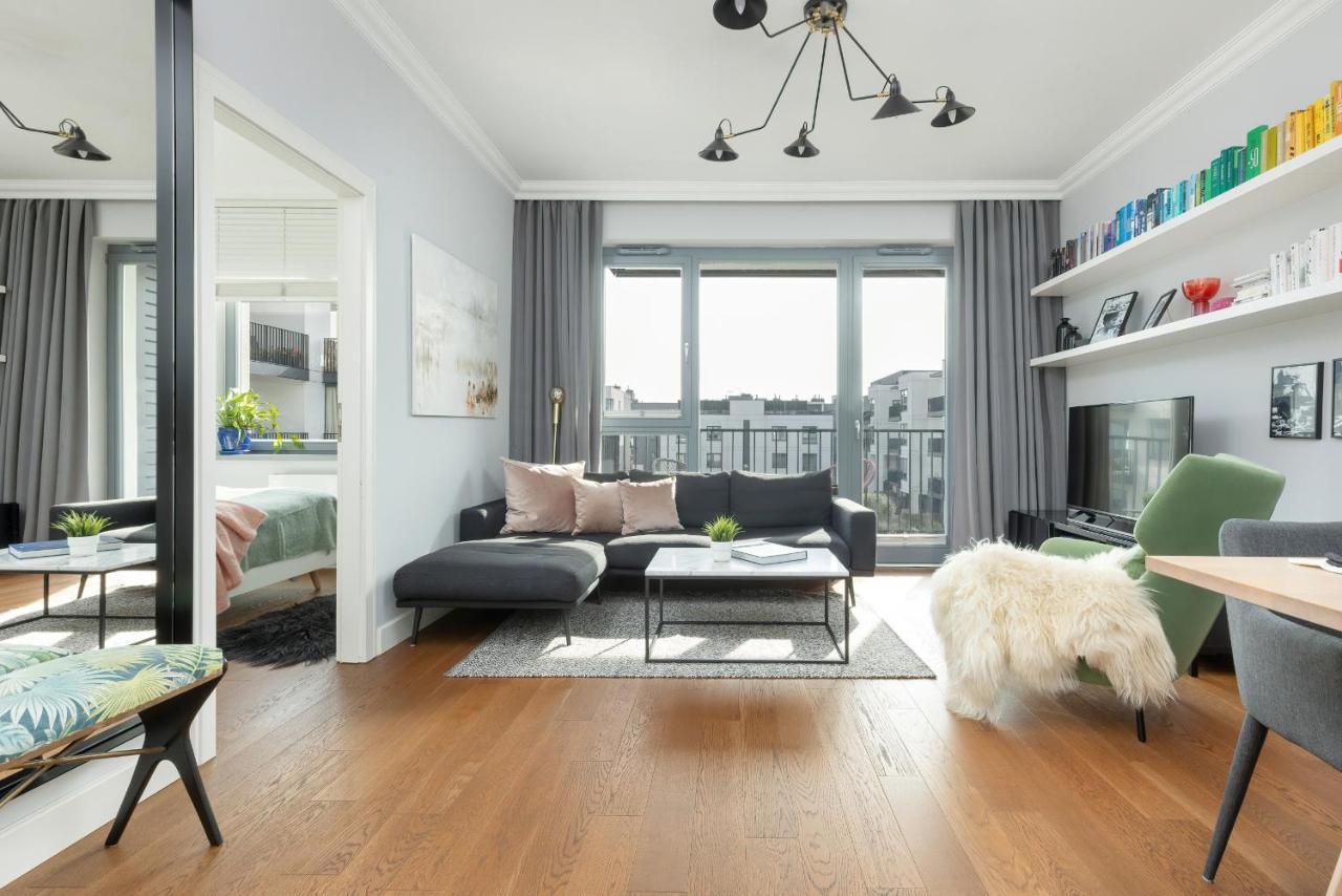 Cozy Apartment Gieysztora Wilanow By Noclegi Renters Varşovia Exterior foto